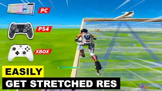 How to Get Stretched Resolution in PS4 , PC , XBOX! Fortnite Chapter 2 - Season 2