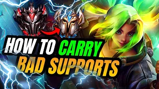 GRANDMASTER ZERI BOTLANE COACHING | HOW TO CARRY BAD SUPPORTS