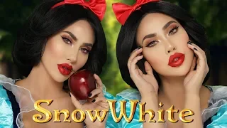 SNOW WHITE MAKEUP TUTORIAL | BrittanyBearMakeup