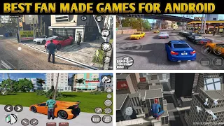 Top 10 Best Fan Made Games For Android | HIGH GRAPHICS (Online/Offline)