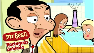 O camping de luxo | Mr Bean Desenho Animado em Português | Mr Bean em Português