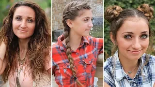 3 Easy Back-to-School Hairstyles | DIY Hairstyles Compilation 2019