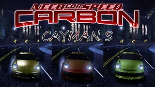 Stock, Street, Pro - Porsche Cayman S, NFS CARBON Engine Sounds
