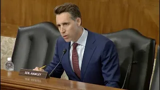 Hawley Questions Invenergy Executive on Grain Belt Express Transmission Line in Missouri