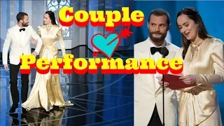 Jamie Dornan & Dakota Johnson Couple Stage Performance👍😱👍