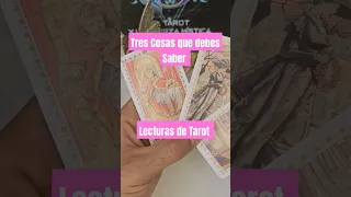 Tres Cosas que Debes Saber Urgente #tarot #tarotcards #astrology #tarotreading #shortviral #lectura