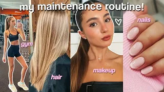 my HIGH MAINTENANCE routine to be LOW MAINTENANCE! *beauty tips*