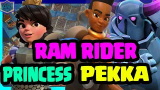NEW Pekka Ram Rider Deck = Spawn & Clone Troops Worst Nightmare