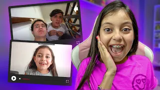 REACCIONANDO A MIS PRIMEROS VIDEOS ** Que Cringe ** | Princesa Vale