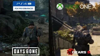 Gears 5 (Xbox One X) Vs Days Gone (PS4 Pro) Graphics Comparison