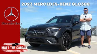 All new redesigned 2023 Mercedes GLC300 4Matic Pinnacle review and drive.