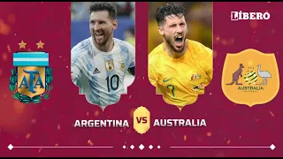 Argentina vs Australia Live Match | FIFA World Cup Qatar 2022 Round of 16