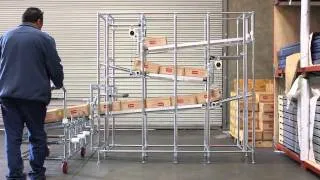 AMS MRS Rack System: Karakuri Zig-Zag Storage Rack