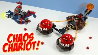 LEGO Nexo Knights Beast Master's Chaos Chariot & Macy Fast Build Review