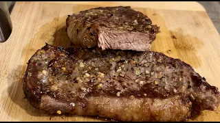 Perfect Air Fryer Steak Recipe  | Juicy and Tender Top Sirloin Steak