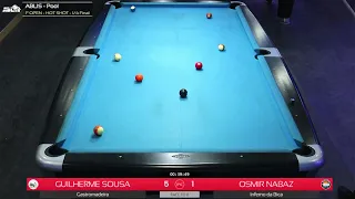 1º Open Pool 1ª Divisão - Guilherme Sousa vs Osmir Nabaz