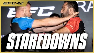 Шлеменко vs Гусейнов: БИТВА ВЗГЛЯДОВ турнира EFC 42