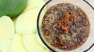 Nam Pla Wan (Thai Style Fruit Dipping Sauce) น้ำปลาหวาน เก็บได้หลายวัน - Episode 210