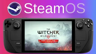 The Witcher 3: Wild Hunt Next Gen - DX12 vs DX11 | Steam Deck - Proton Hotfix