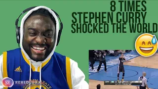 🇬🇧 UK REACTS TO 8 times stephen curry shocked the world (GREATEST SHOOTER IN HISTORY?)