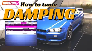 FH5: How to tune suspension DAMPING. (4K)