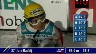 Jure Radelj - Bischofshofen 2001 - 89,0m