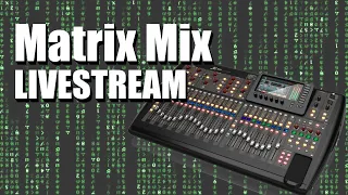 Live Stream through a Matrix  |  Full Scene Setup