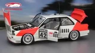 ck-modelcars-video: BMW M3 DTM 1991 C.Euser Minichamps