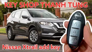 Nissan Xtrail 2014-2018 4A Proximity Smart Key programming Autel KM100 IM508