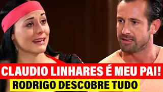 Um Refúgio Para o Amor: Rodrigo descobre que Luciana é a Filha do Claudio Linhares e Fica Chocado!