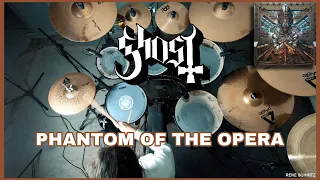 Ghost - PHANTOM OF THE OPERA (Drum Cover but with Clive Burr’s Iron Maiden Drumming)