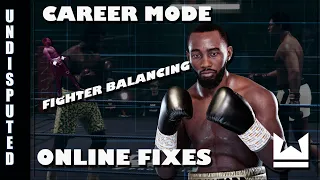 Undisputed Boxing | *Career Mode* and state of the game.