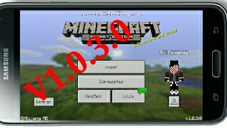 SAIU A ATUALIZAÇÃO DO MCPE SURPRESA V1.0.3.0!!!