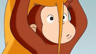 Nicke Nyfiken 🐵 Hundley Stor Flykt 🐵 Tecknad Film för Barn 🐵 Helt Avsnitt