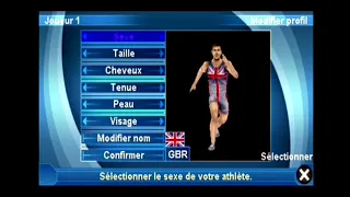 [PSP] Introduction du jeu "International Athletics" de Ghostlight (2008)