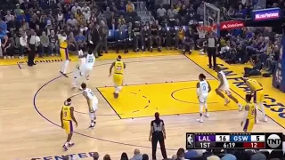 Anthony Davis Highlights - Lakers vs Warriors Highlights - October 5, 2019 Preseason