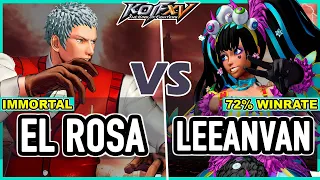 KOF XV 🔥 El Rosa (Yashiro/Ryo/Sylvie) vs Leeanvan (Sylvie/Isla/Whip)