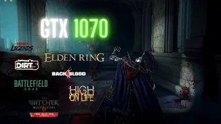 GTX 1070 TEST IN 7 GAMES  tested 2023