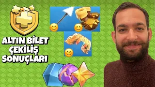 40.000 CEVHER HARCADIK (ALTIN BİLET ÇEKİLİŞ SONUCU) CLASH OF CLANS