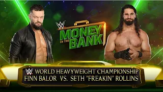 Seth Rollins Vs Finn Balor - World Heavyweight Championship - Money In The Bank 2023 | WWE 2K23
