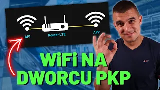 Jak skonfigurowałem sieci WiFi (WLAN) na dworcu PKP