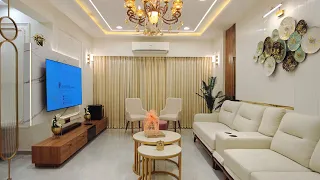 3BHK Interior Design | Turnkey Project | Pirwani Engineers | Seventh Heaven | Ahmedabad