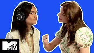 Olivia Cooke & Anya Taylor-Joy Play The WHISPER CHALLENGE | MTV Movies