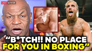 Mike Tyson ROASTS Jake Paul For Using STERO!DS Ahead Of Their Full Fight