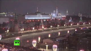 [RU] New Year's Eve fireworks in Moscow