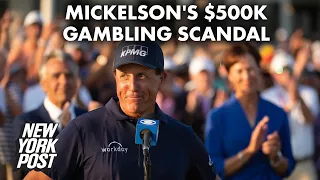 Phil Mickelson won’t return to Detroit tournament after $500K gambling report | New York Post