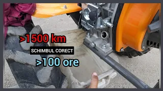 Schimbul de Ulei la Motocultor...o'mac 12 000 după 100 ore,motoare diesel și benzină 4 timpi🔝info‼️