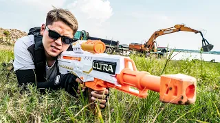 LTT Game Nerf War : City Hunter Warriors SEAL X Nerf Guns Fight Destroy Criminal Gangs Dr Lee