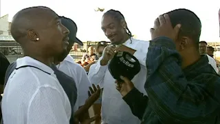 Unseen: 2pac, Snoop Dogg, Nate Dogg, and Dogg Pound On The Music Video Set!