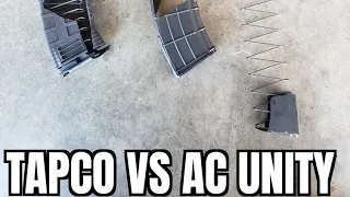 AK47 Magazine Strength Test (Tapco vs AC Unity)